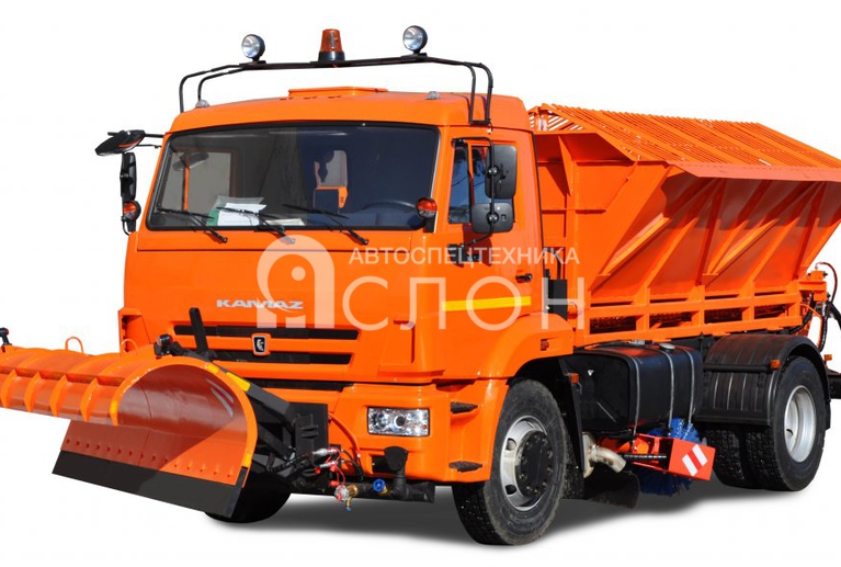КДМ Р-43253 КАМАЗ 43253 Комбинированная дорожная машина Р-43253 на шасси КАМАЗ 43253