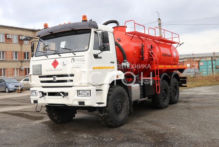 АКН-12 КАМАЗ 43118-50 Автоцистерна нефтепромысловая АКН-12 на шасси КАМАЗ 43118-50