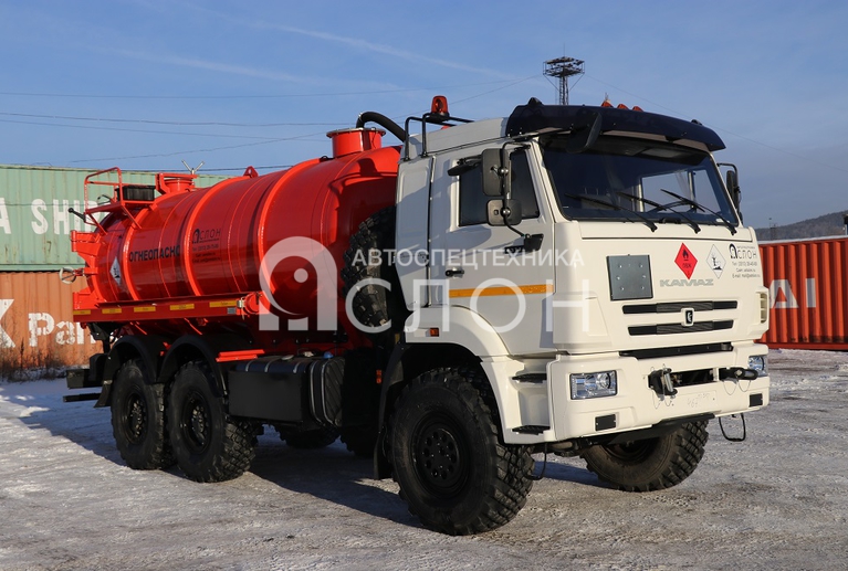 АКН-12ОД на шасси КАМАЗ 43118 (Евро 5) Автоцистерна нефтепромысловая АКН-12ОД на шасси КАМАЗ 43118 (Евро 5)