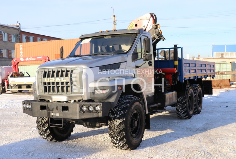Урал NEXT 4320-6952-72Е5Г38 с КМУ Palfinger PK18500A Бортовой Урал NEXT 4320-6952-72Е5Г38 с КМУ Palfinger PK18500A