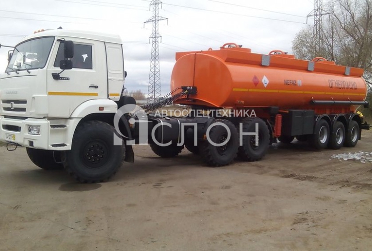 Прицеп-бензовоз НЕФАЗ 96931-0301328-07 Прицеп-бензовоз НЕФАЗ 96931-0301328-07 (под высокое седло)