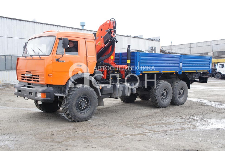Бортовой автомобиль КАМАЗ 43118 с КМУ Palfinger Бортовой автомобиль КАМАЗ 43118 с КМУ Palfinger