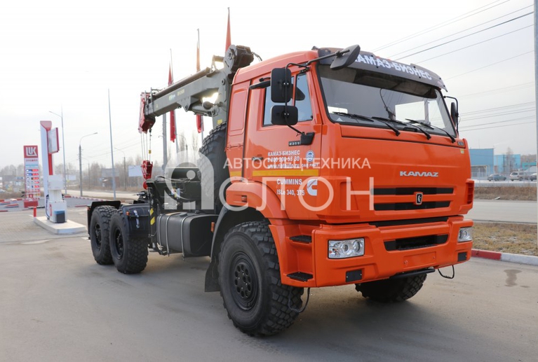 Седельный тягач КАМАЗ 43118 с КМУ ИМ-240А Седельный тягач КАМАЗ 43118 с КМУ ИМ-240А