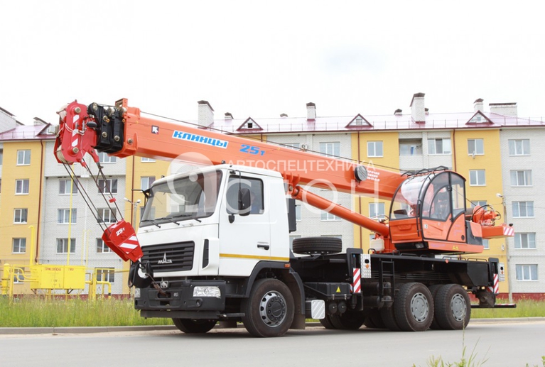 КС-55713-6К-3 на шасси МАЗ-6312В3 Автокран КС-55713-6К-3 на шасси МАЗ-6312В3