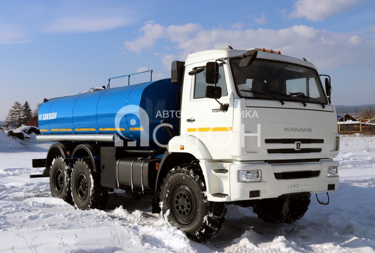 АЦН-10 (техвода) ТЕРМОС на шасси КАМАЗ 43118-46 Автоцистерна АЦН-10 (техвода) ТЕРМОС на шасси КАМАЗ 43118-46