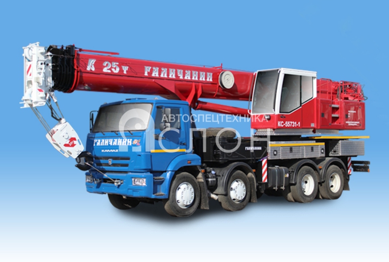 КС-55731-1 (ОВОИД) на шасси КАМАЗ-6540 Автокран КС-55731-1 «Галичанин» (ОВОИД) на шасси КАМАЗ-6540