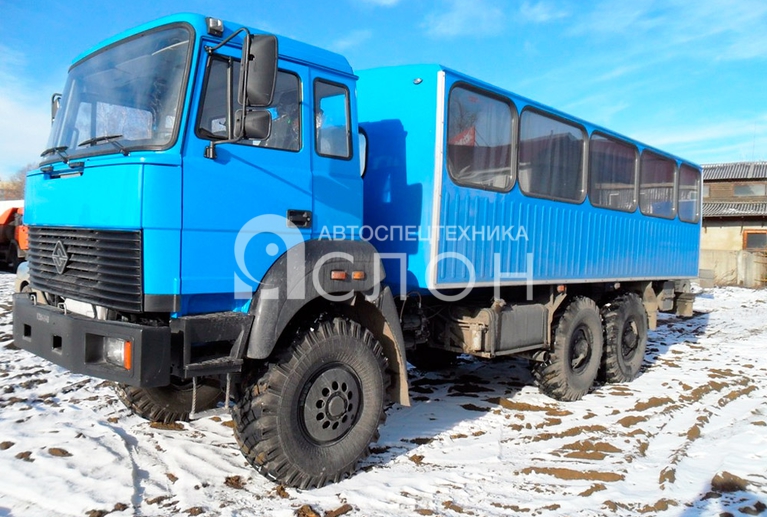 Вахтовый автобус Урал 3255 бескапотный Вахтовый автобус Урал 3255 бескапотный