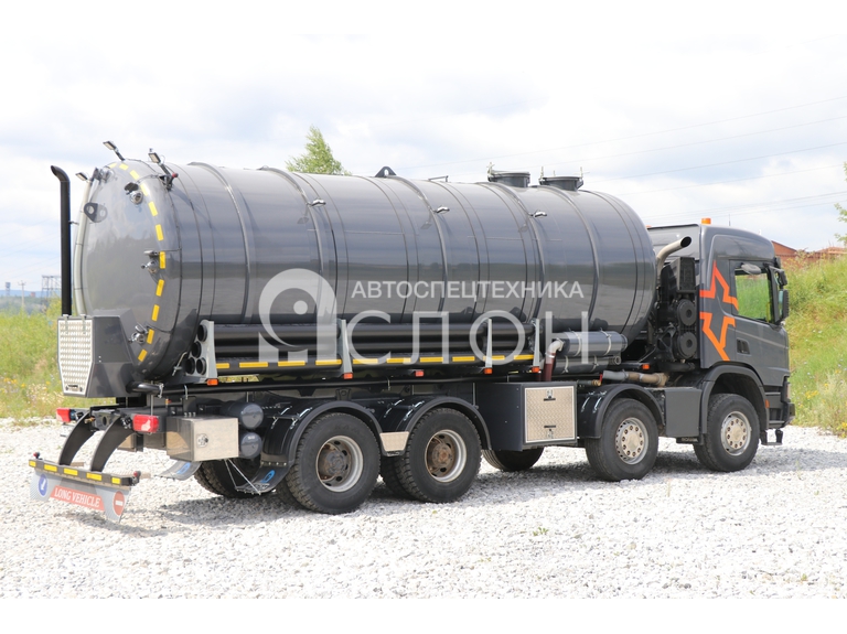 Вакуумная машина МВ-30 на шасси SCANIA