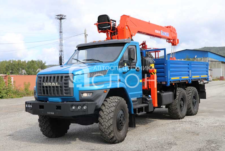 Бортовой Урал NEXT 4320-6952-72Е5Г38 с КМУ Kanglim KS2057 Бортовой Урал NEXT 4320-6952-72Е5Г38 с КМУ Kanglim KS2057