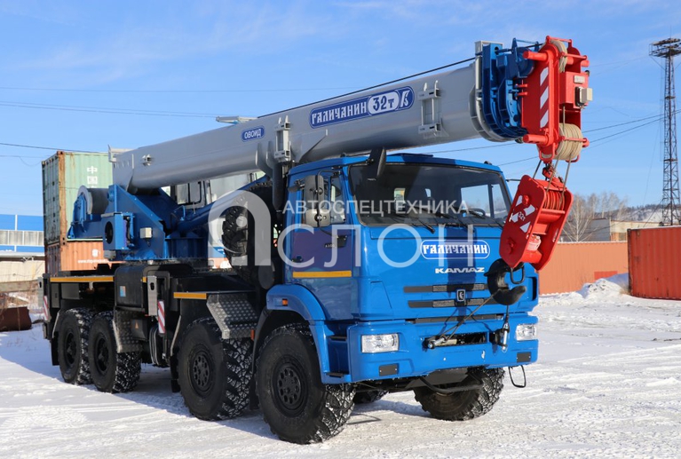 КС-55729-5B «овоид» на шасси КАМАЗ-63501 Автокран КС-55729-5B «Галичанин» овоид на шасси КАМАЗ-63501