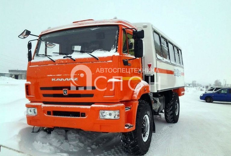 Вахтовый автобус КАМАЗ 43502 (НЕФАЗ) Вахтовый автобус КАМАЗ 43502 (НЕФАЗ)