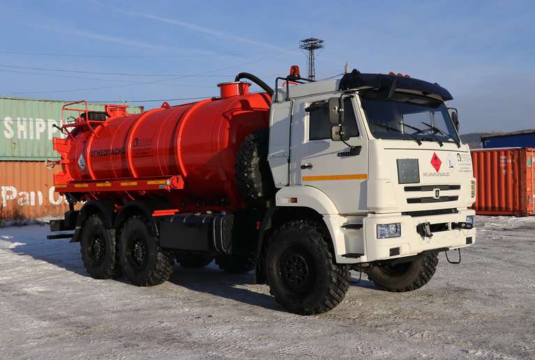 Автоцистерна нефтепромысловая АКН-12ОД на шасси КАМАЗ 43118 (Евро 5)