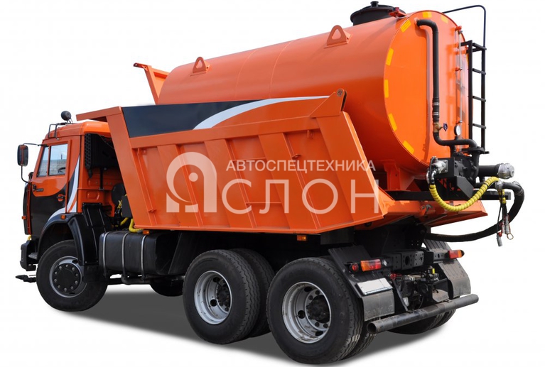 КДМ Р-45.115 КАМАЗ 65115 Комбинированная дорожная машина Р-45.115 на шасси КАМАЗ 65115