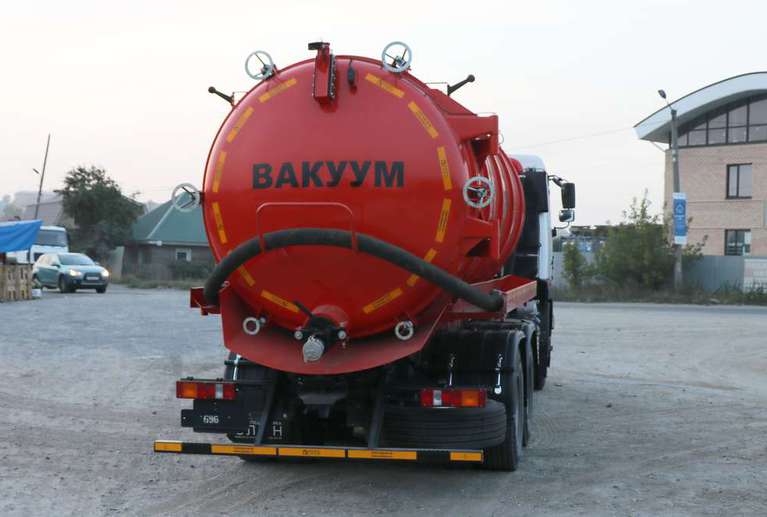 Вакуумная машина МВ-19ОД на шасси МАЗ 6312С5 (насос PNR-124)