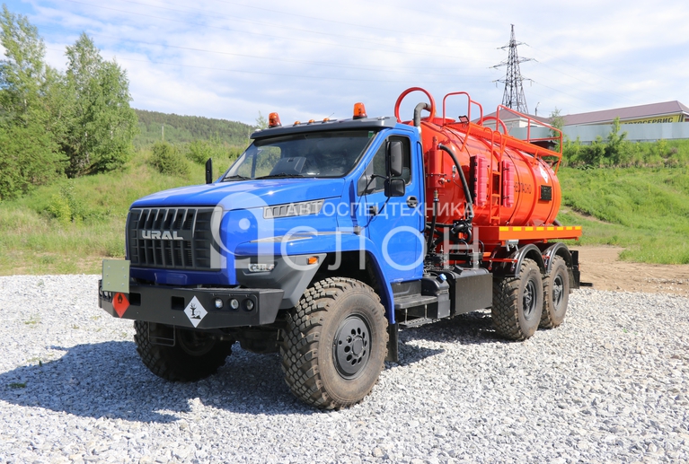 производство АКН-10 на шасси Урал Next 4320-6952-72