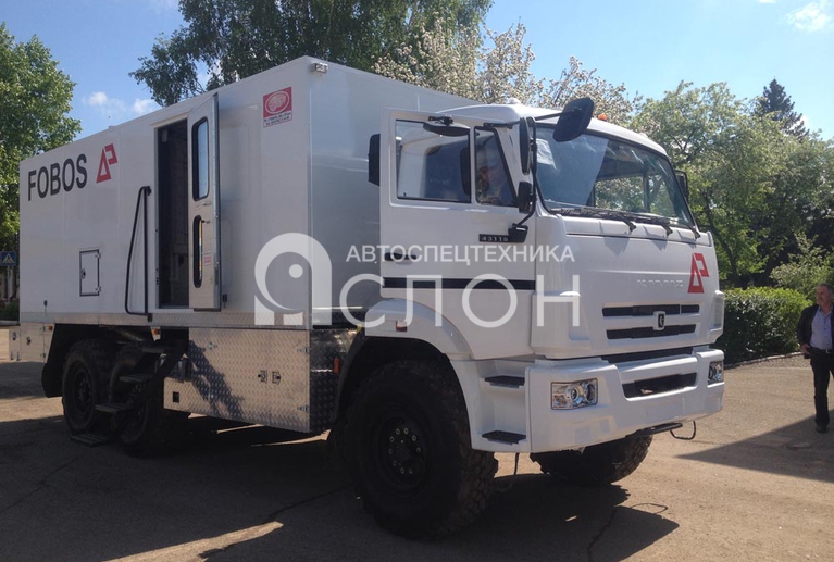 Каротажный подъемник ПКС-5-05 на шасси КАМАЗ 43118 Каротажный подъемник ПКС-5-05 на шасси КАМАЗ 43118