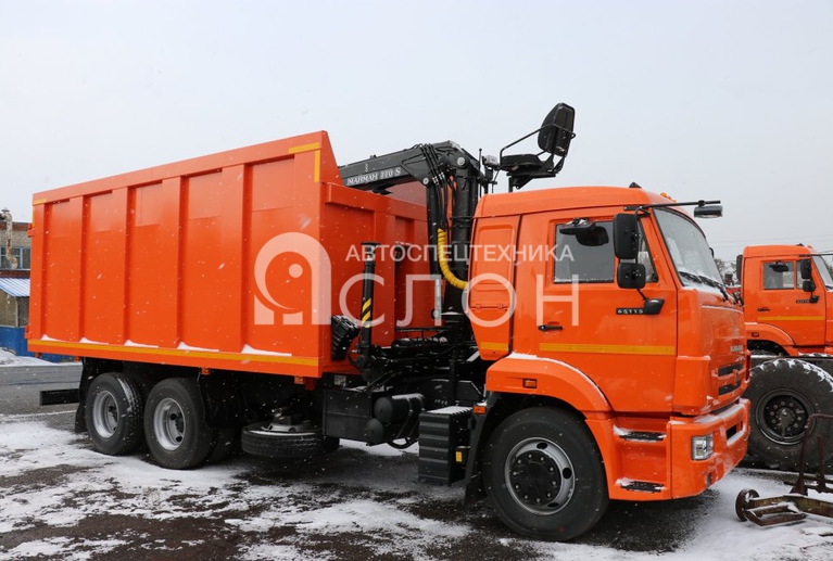Металловоз КАМАЗ 65115 с КМУ МАЙМАН 110S Металловоз КАМАЗ 65115 с КМУ МАЙМАН 110S