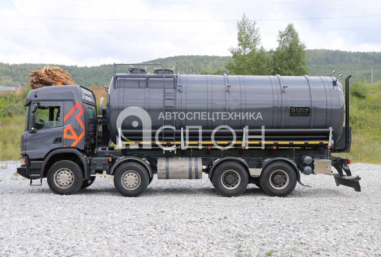 Вакуумная машина МВ-30 на шасси SCANIA