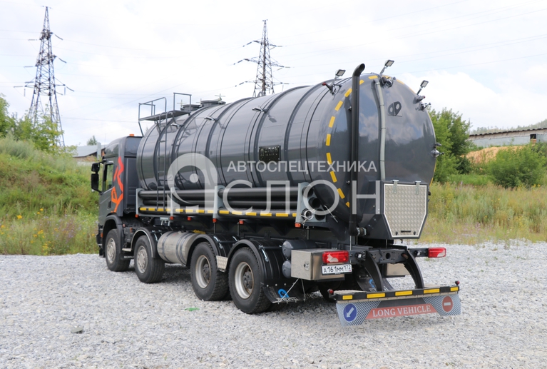 Вакуумная машина МВ-30 на шасси SCANIA