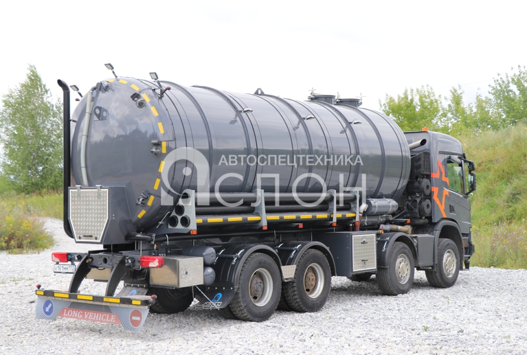 Вакуумная машина МВ-30 на шасси SCANIA