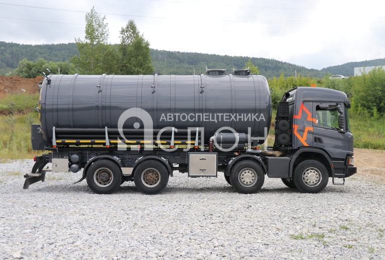 Вакуумная машина МВ-30 на шасси SCANIA