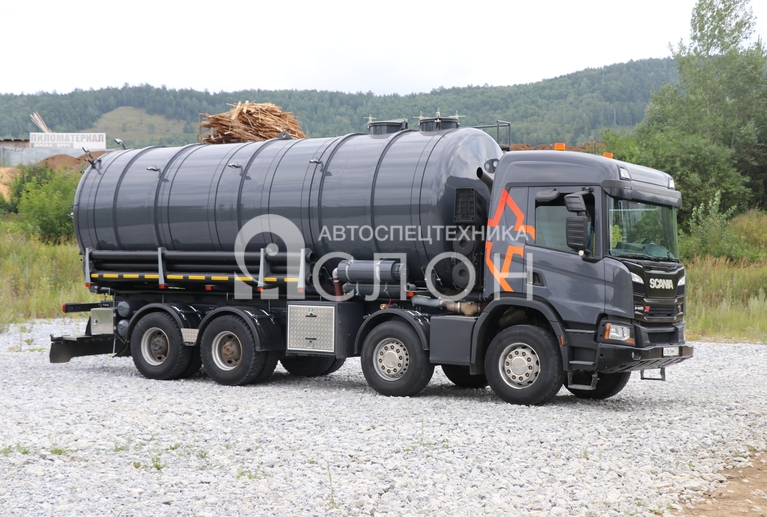 Вакуумная машина МВ-30 на шасси SCANIA