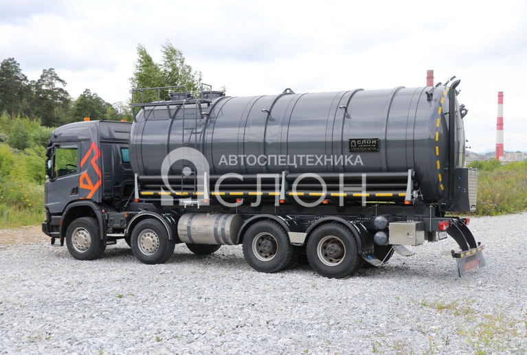 Вакуумная машина МВ-30 на шасси SCANIA