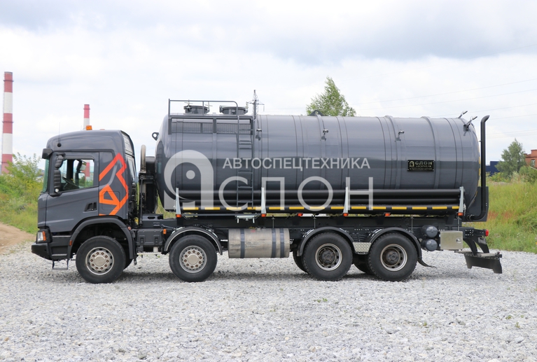 Вакуумная машина МВ-30 на шасси SCANIA