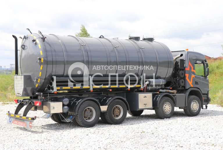 Вакуумная машина МВ-30 на шасси SCANIA