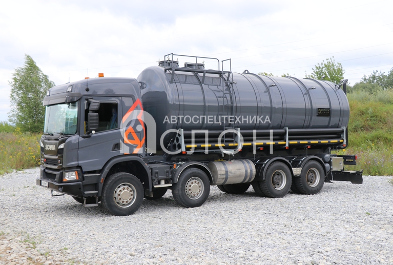 Вакуумная машина МВ-30 на шасси SCANIA