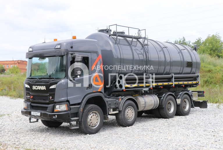 Вакуумная машина МВ-30 на шасси SCANIA