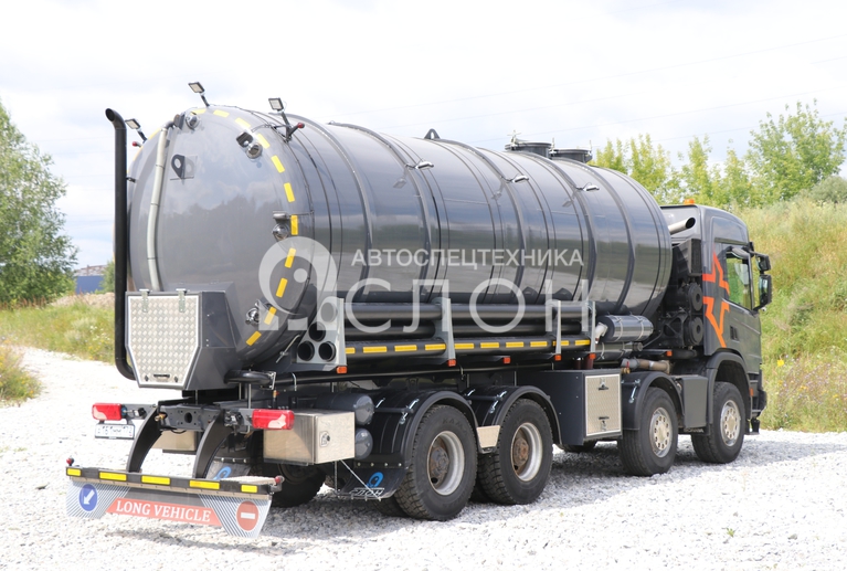 Вакуумная машина МВ-30 на шасси SCANIA