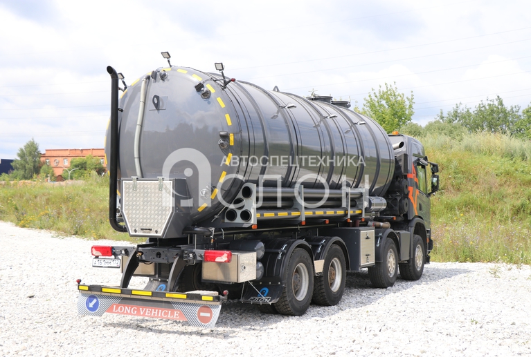 Вакуумная машина МВ-30 на шасси SCANIA