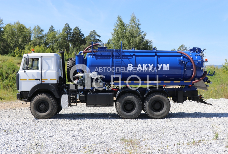 Вакуумная машина МВС-15 на шасси МАЗ 6317F9