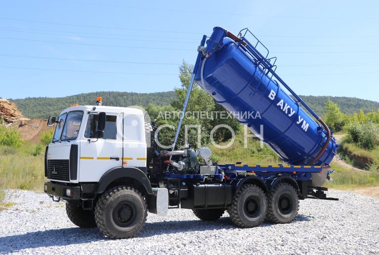 Вакуумная машина МВС-15 на шасси МАЗ 6317F9