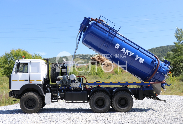 Вакуумная машина МВС-15 на шасси МАЗ 6317F9