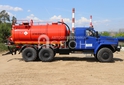 Агрегат для сбора разлитой нефти и газового конденсата АКН-10 на шасси Урал Next со спальным местом