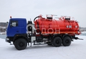 Вакуумный нефтесборщик АКН-15 ОД на шасси МАЗ 6х6 односкат