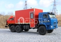 Агрегат ремонта и обслуживания качалок АРОК с КМУ ИМ-55 на шасси КАМАЗ 43118