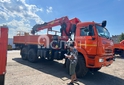 Бортовой КамАЗ 43118 с КМУ Инман ИТ 200