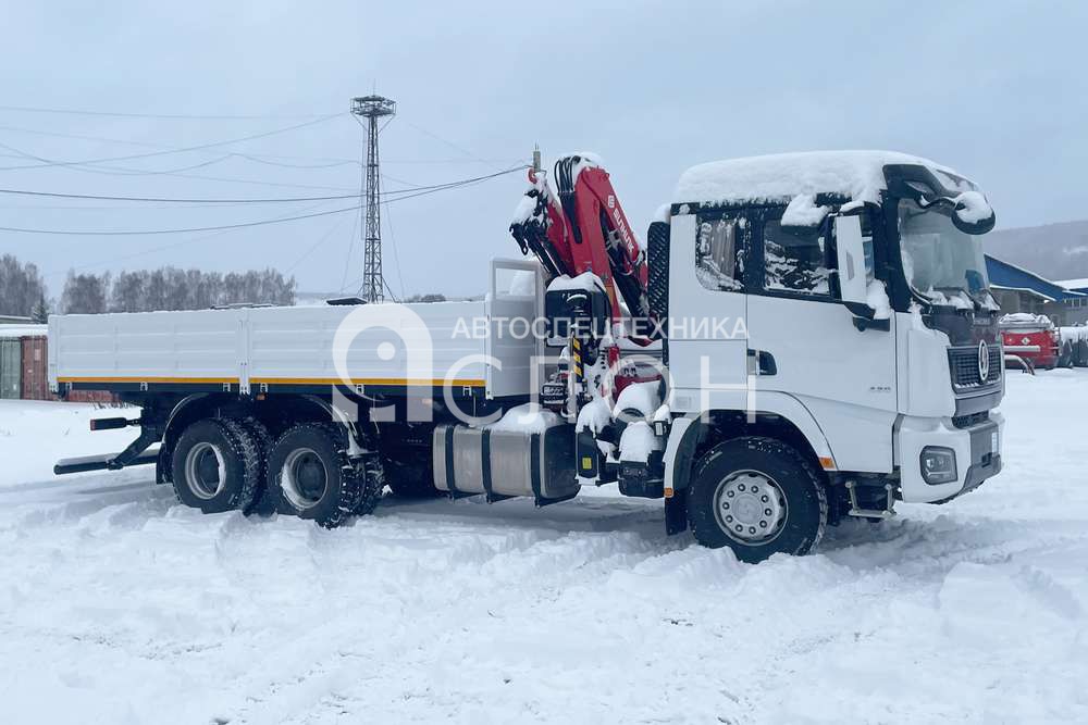 Бортовой SHACMAN SX32586V384 с КМУ Sunhunk K108-2, цены